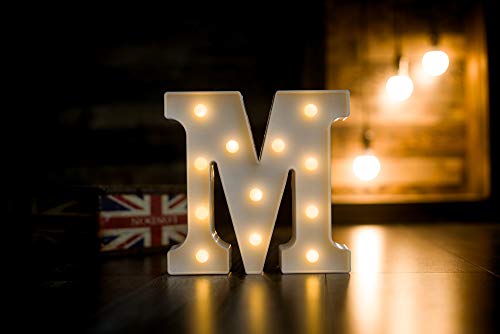 LED Letter Lights Sign Marquee Light Up Letters Sign for Night Light Wedding