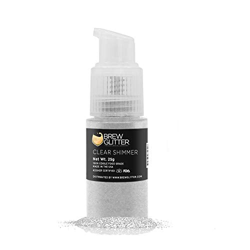 Brew Glitter Edible Drink Glitter Pump 1x 25g for Cocktails