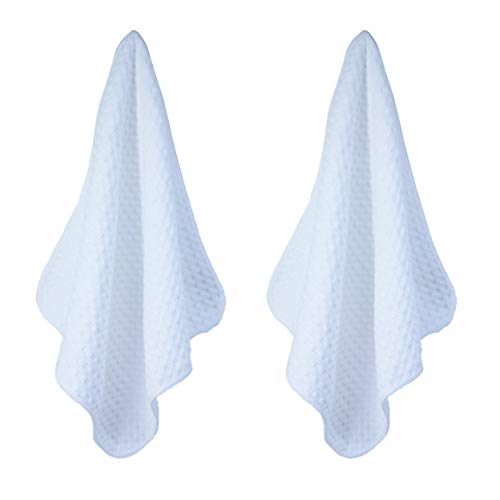 380 GSM Microfiber Waffle Kitchen Dish Cloth (8 Count)