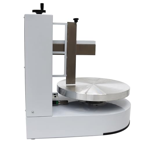 Cake Decorating Coating Machine Cream Spreading Automatic Frosting Turntable with Graduated Scraper 60