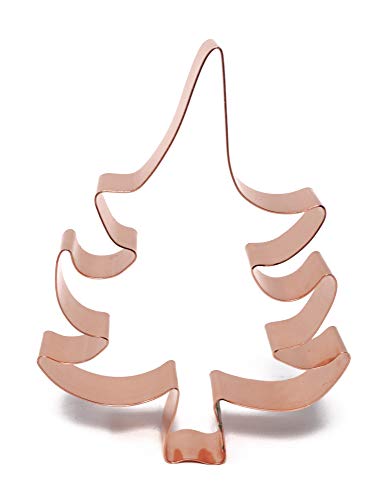 Whimsical Christmas Tree Cookie Cutter 5.5 Inch Handcrafted in USA