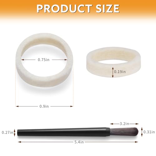 Felt Washer & Brush for Breville Espresso Machines Grinders 10