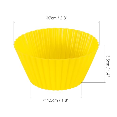 36Pcs Silicone Cupcake Liners