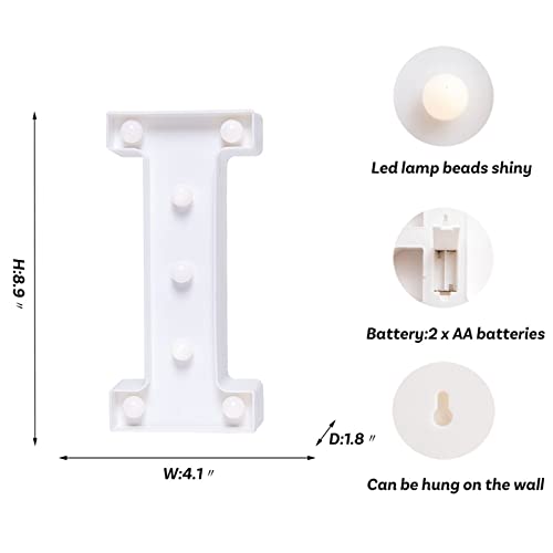 LED Letter Lights Sign Marquee Light Up Letters Sign for Night Light Wedding