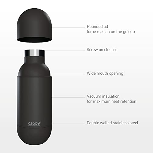 Orb Stainless Steel Double Wall Insulated Travel Water Bottle
