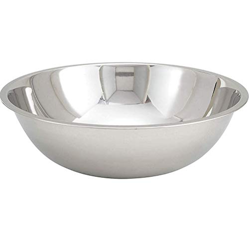 Large Stainless Steel Standard Weight Mixing Bowls Set