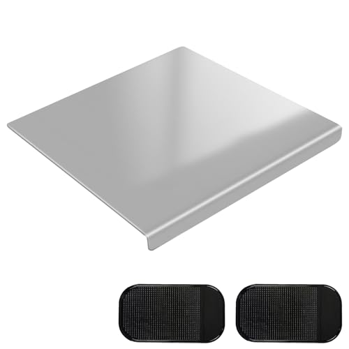 Stainless Steel Counter Cutting Board for Kitchen (2 Count)