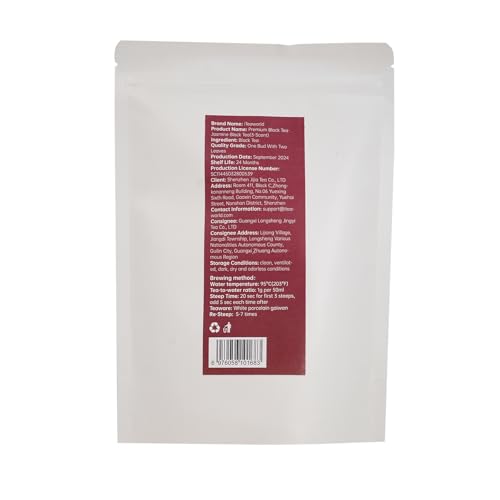 Jasmine Black Tea Loose Leaf (3.52 Ounce)