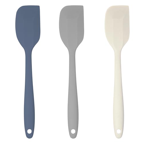 3 Pcs Colorful Silicone Spatula Set (3 Count)