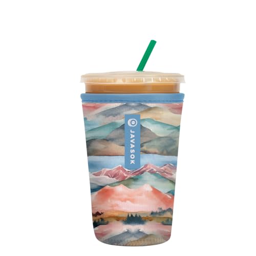 JavaSok Iced Coffee & Cold Soda Insulated Neoprene Cup Sleeve