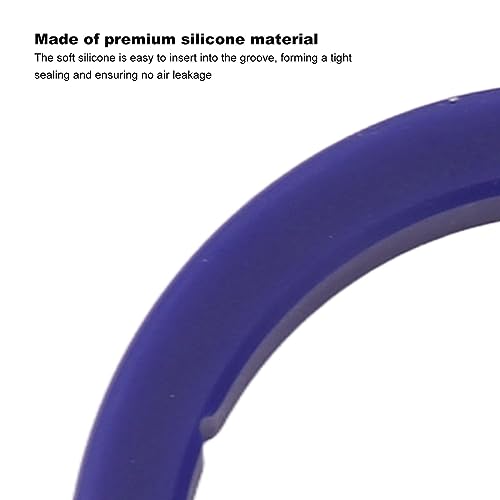 2PCS Silicone E61 Group Gasket Brew Head Sealing Ring 7.3cm Diameter 8.5mm Thickness Leak Prevention Easy Installation Wide Compatibility