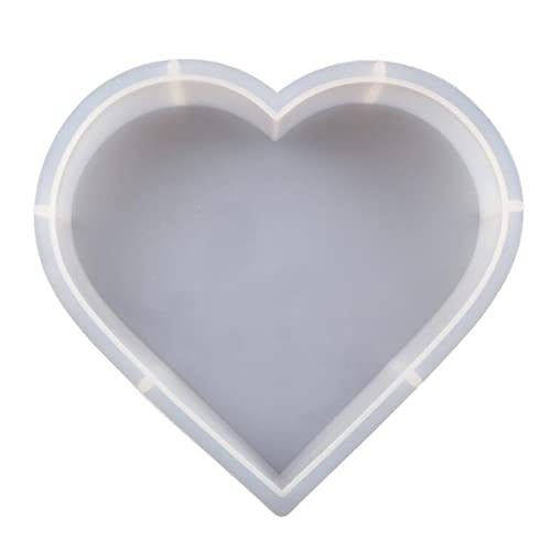 Resin Silicone Molds Large Heart Hexagon Resin Molds Deep Epoxy Resin Mold for Flowers Preservation Resin Art Resin Casting DIY