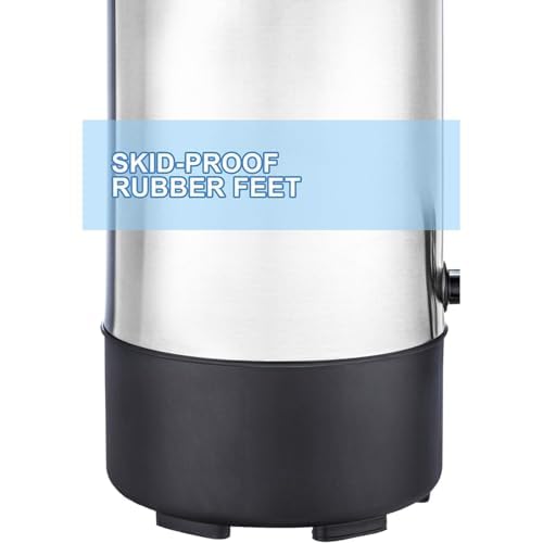 SR CP Commercial Grade Stainless Steel Percolate Coffee Maker Hot Water Urn for Catering