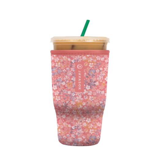 JavaSok Iced Coffee & Cold Soda Insulated Neoprene Cup Sleeve