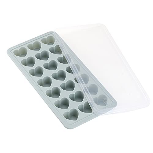 Heart Shaped Ice Cube Trays with Lid