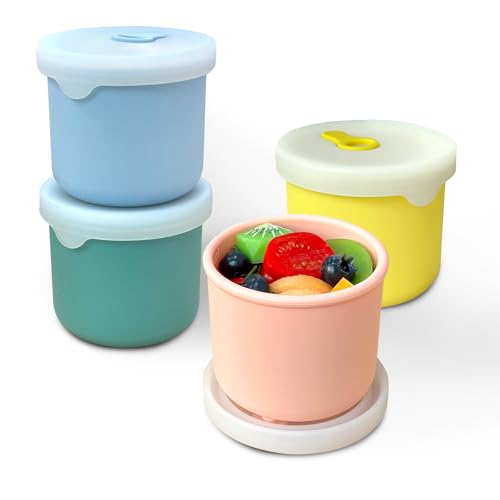 8.5 OZ Silicone Food Storage Containers (8 Ounce)