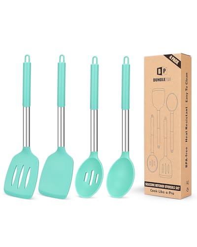 Pack of 4 Silicone Cooking Utensils Set (4 Count)