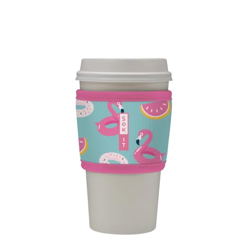 HotSok Coffee & Tea Reusable Insulated Neoprene Cup Sleeve