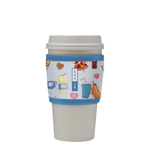 HotSok Coffee & Tea Reusable Insulated Neoprene Cup Sleeve