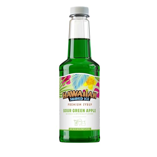 Sour Green Apple Syrup (16 Fl Oz)