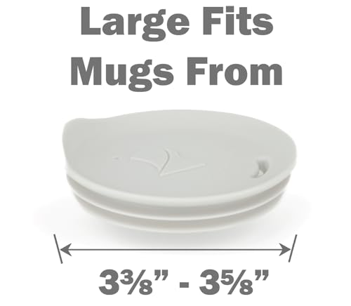 Reusable Silicone Lid for Coffee Cups and Mugs