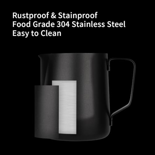Stainless Steel Milk Frothing Pitcher 20oz
