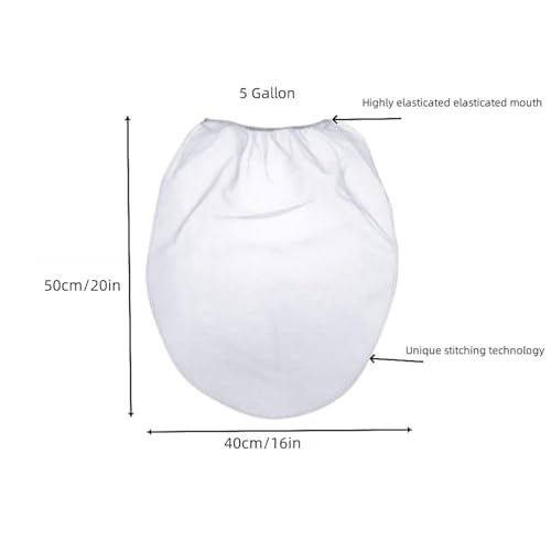3Pack Cold Brew Coffee Filter Bag Reusable 5 Gallon Coffee Filter Compatible With Toddy Cold Brew System Strainer Bag