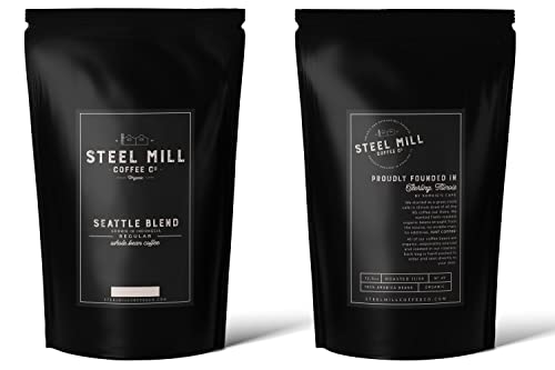 Seattle Blend Dark Roast Ground Coffee (12 Ounce)