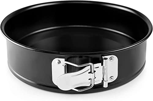 Moka Springform Pan Cake Mold Tin Non Stick with Loose Detachable Bottom for Baking