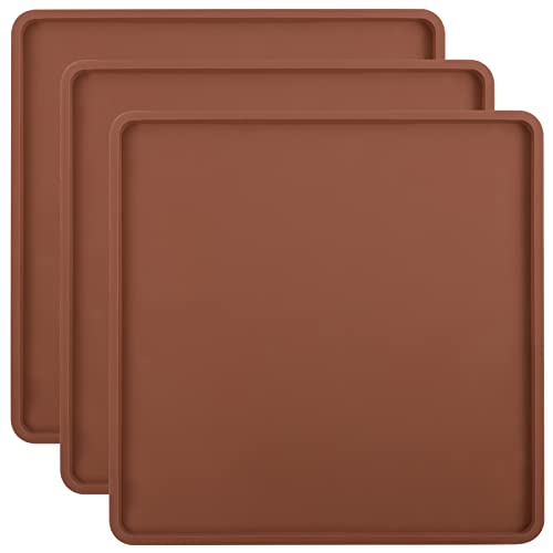 3Pcs Silicone Food Dehydrator Sheets with Edge