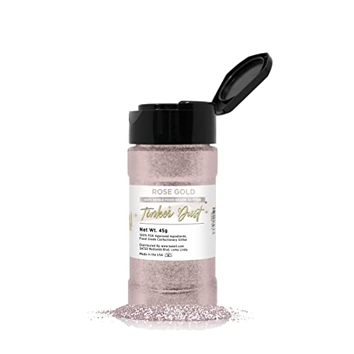 Rose Gold Edible Glitter
