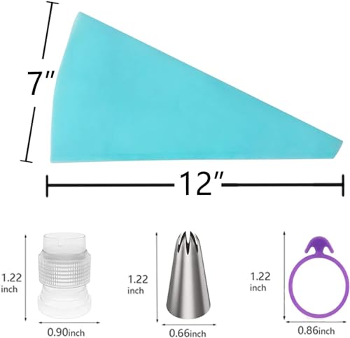 Piping Bags and Tips Set (13 Count)
