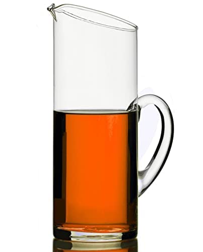 Glass Water Pitcher with Spout
