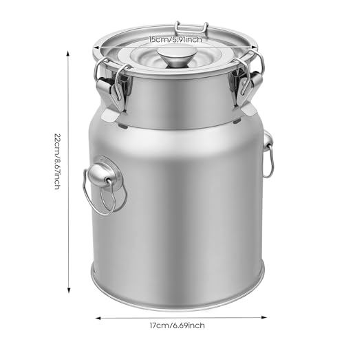 Thickened Stainless Steel Milk Can Large Liquid Container Storage