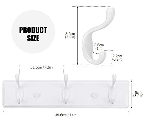 Heavy Duty Wooden Coat Rack