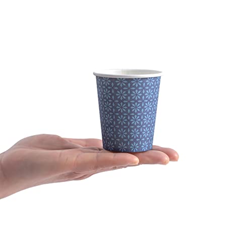 300 Pack 5 oz Paper Cups Disposable Bathroom Mouthwash Cups Navy (300 Count)