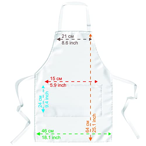 Chefs Aprons Cooking Baking Grilling for Home and Restaurant