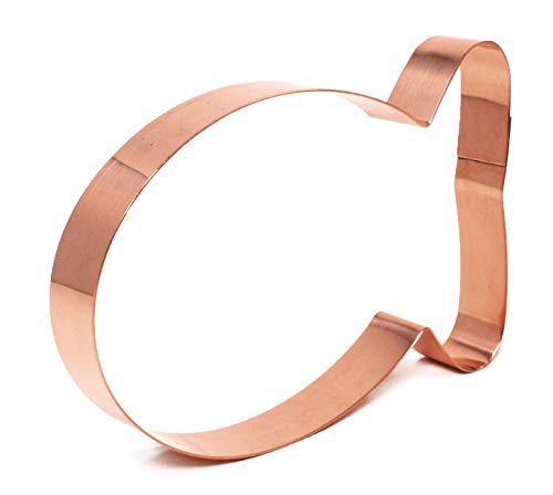 Large Goldfish Cookie Cutter 5.5 Inch Handmade Copper Made in USA