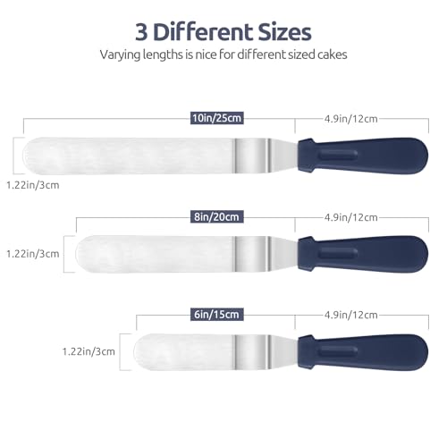 Offset Icing Spatula Set (3 Count)