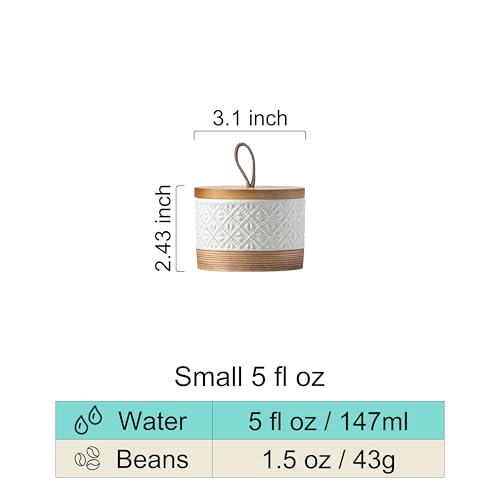 Small Ceramic Jar with Lid