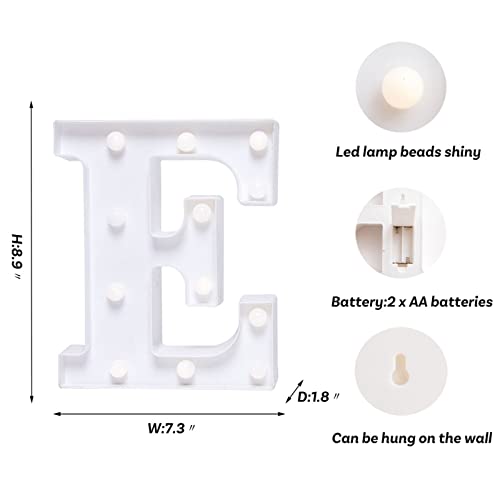 LED Letter Lights Sign Marquee Light Up Letters Sign for Night Light Wedding