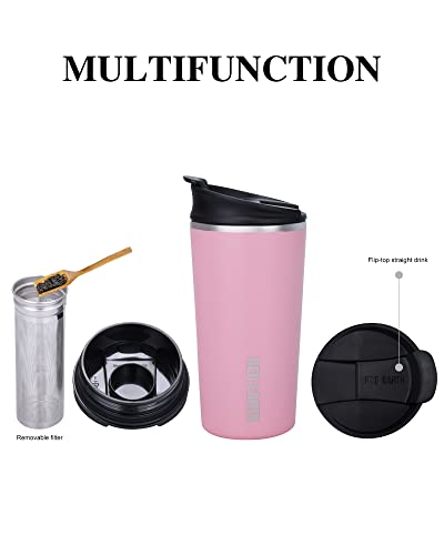17oz Travel Tea Mug with Infuser