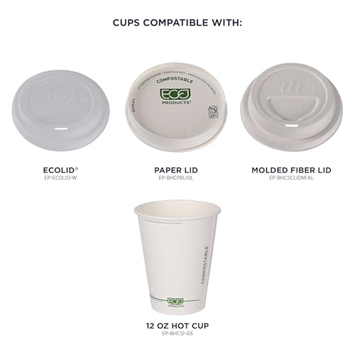 GreenStripe Disposable Paper Hot Cups (1000 Count)