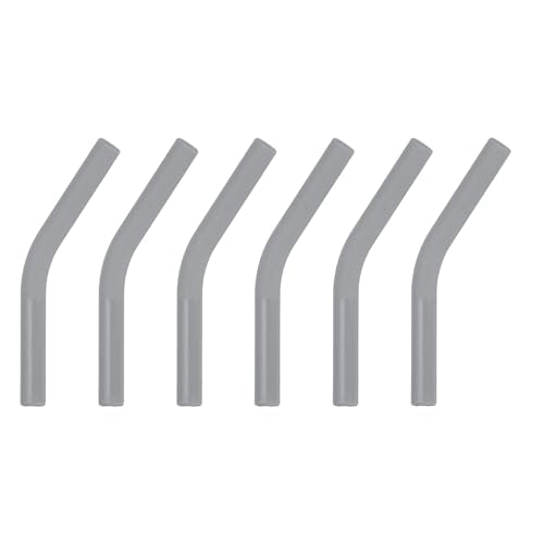 6Pcs Silicone Straw Tips (6 Count)