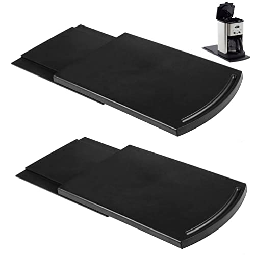 Handy Sliding tray Sliding Tray Mat for Coffee Maker (2 Count)