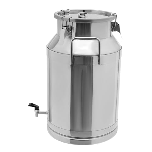 Milk Can with a Faucet