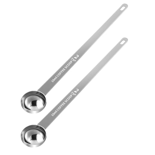 2PCS Extra Long Handle Coffee Scoop (2 Count)