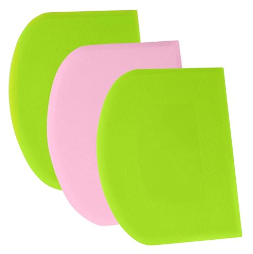 Dough Scraper Bench Scraper (3 Count)