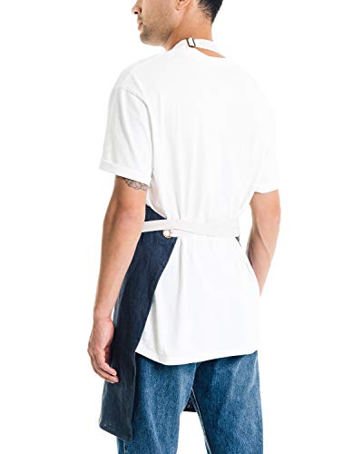Linen Kitchen Apron for Cooking