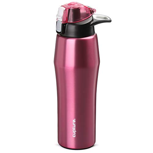Action Water Bottle Flip Top with Handle